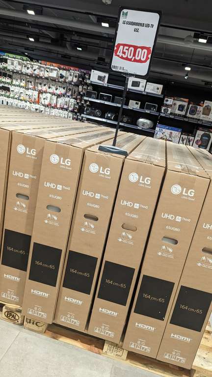 [Lokal Marktkauf Ratingen] LG 65UQ80009LB LED-4K-Fernseher (65 Zoll)