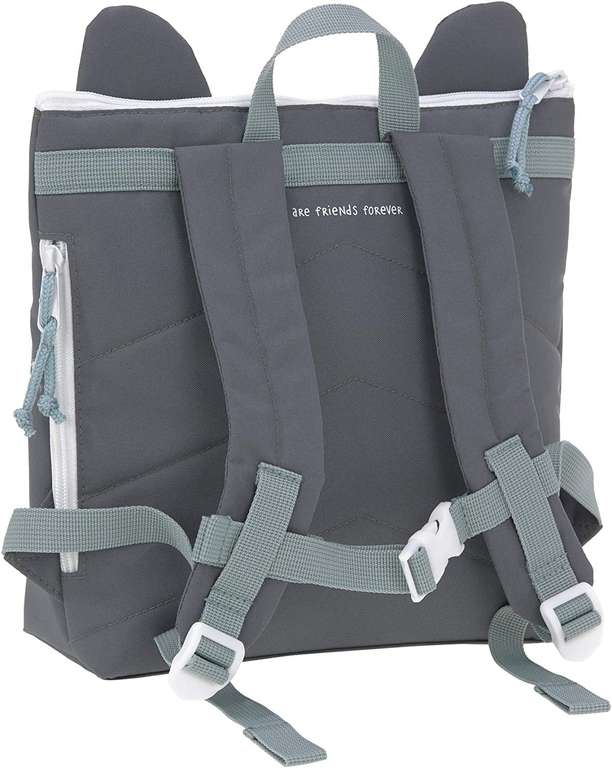LÄSSIG - Unisex Kinderrucksack &/bzw. Kühltasche Racoon/Waschbär ab 3 Jahre - Tiny Cooler Backpack - Prime/Abholstation