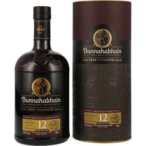 Whisky-Deals 250: Bunnahabhain 12 Jahre Cask Strength 2023 Islay Single Malt Scotch Whisky 60,1% vol. (0.7 l) für 78,20€ inkl. Versand
