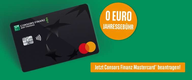 Consors Finanz Mastercard & Shoop 40€ Cashback + 75€ Bonus für deinen validen Antrag mit anschließender aktiver Nutzung