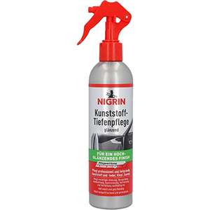 NIGRIN 74016 Kunststoff-Tiefenpflege 300 ml glänzend (Prime)