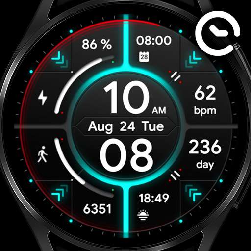 (Google Play Store) The Apogee - watch face (WearOS Watchface)