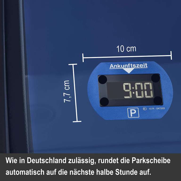 [Prime/MM/S] Needit Park Lite Parkuhr mit Zulassung vom Kraftfahrt-Bundesamt | Spart Zeit und Geld Dank automatischer Aktivierung