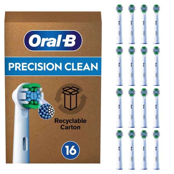 32 Stück Oral-B Pro Precision Clean (49,58€//1,55€/Stück) oder Pro CrossAction (61,58€//1,92€/Stück)