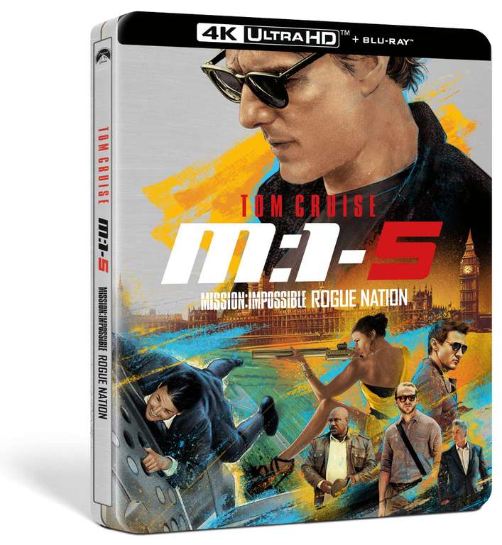 [Amazon.it] Mission Impossible - Rogue Nation - 4K Steelbook + Bluray - deutscher Ton