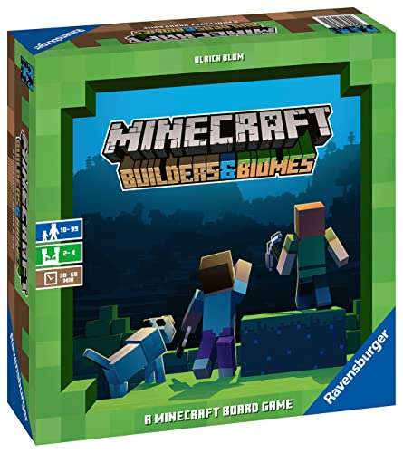 [Prime] Minecraft Builders & Biomes - Gesellschaftsspiel ,Brettspiel ab 10 Jahren