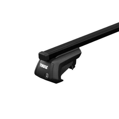 Thule SmartRack XT - Squarebar 135 black - für Fahrzeuge mit offener Dachreling