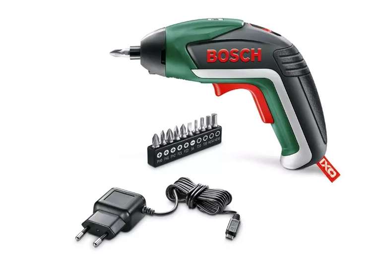 Bosch IXO Akkuschrauber inkl. 10 Schrauberbits + USB-Ladegerät für 24,84€ (XXXL)