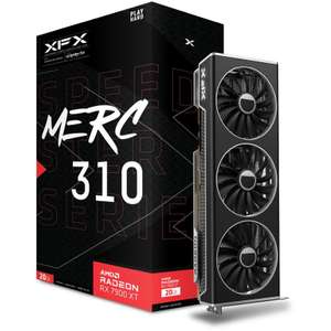 20GB XFX Radeon RX 7900 XT Speedster MERC 310 Black Edition Aktiv PCIe 4.0 x16 + Spiel AVATAR gratis [Mindstar]