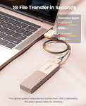 ORICO NVMe Gehäuse Aluminium USB C zu M.2 SSD Gehäuse, USB 3.2/3.1 Gen 2 (Prime)