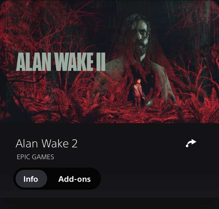 Alan Wake 2 PS5 Standard/Deluxe -20% im PSN Store