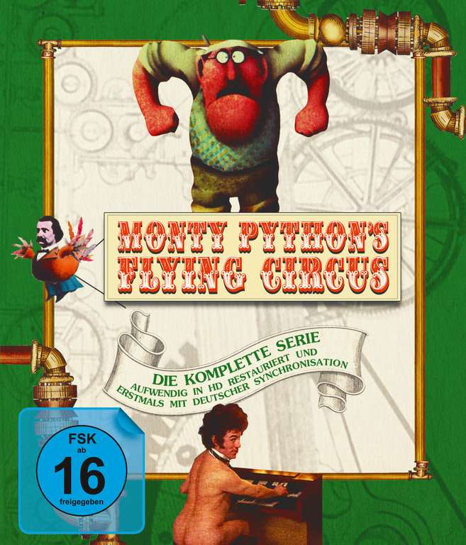 Monty Python's Flying Circus - Die komplette Serie auf Blu-Ray (Staffel 1-4) [Capelight Shop]