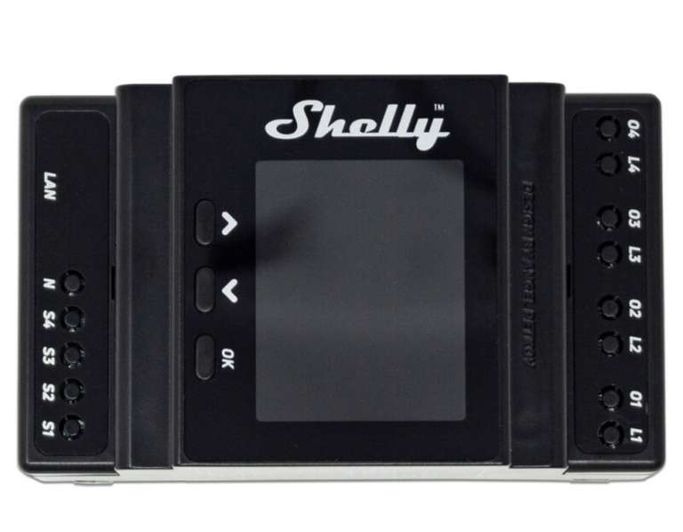 2x Shelly Pro 4PM