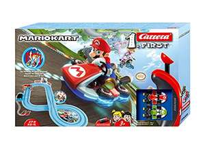 [amazon prime] Carrera FIRST Nintendo Mario Kart Rennstrecken-Set. Ohne prime 24,97€ (inkl. Versand). 2,9m elektrische Carrera Rennbahn
