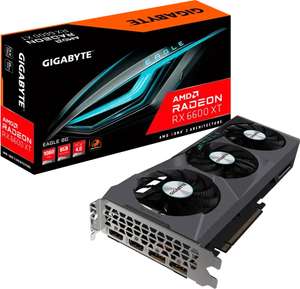 GIGABYTE Radeon RX 6600XT Eagle 8GB Grafikkarte - 8GB GDDR6, 2x HDMI, 2x DP A 944923