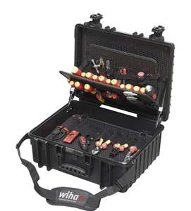 Wiha Werkzeug Set Elektriker Competence XL I gemischt 81-tlg. in Werkzeugkoffer (Priara)