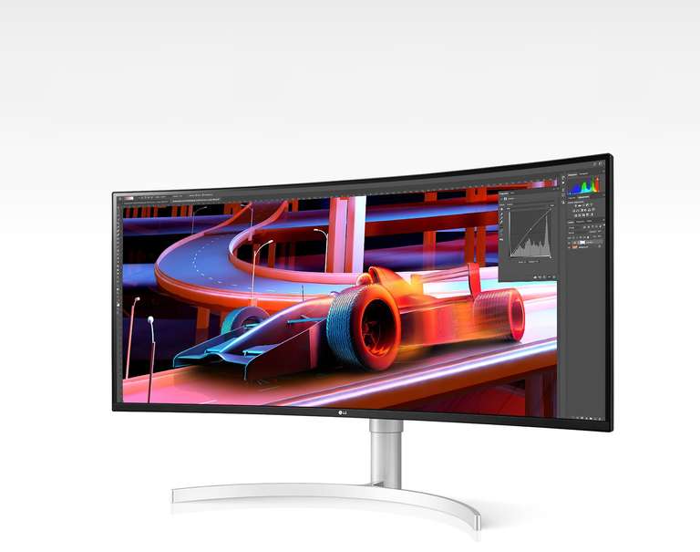 LG 38WN95CP-W 38 Zoll Curved UltraWide Gaming (144Hz) Monitor mit Nano IPS und QHD+ Auflösung MEDIA MARKT AKTION