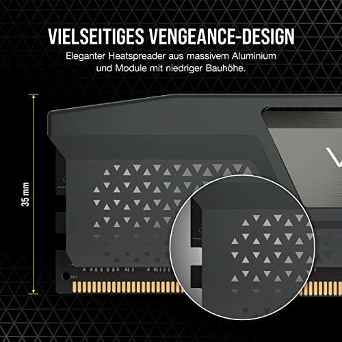 (Amazon) Corsair Vengeance 32GB Kit DDR5-5600 CL36 Arbeitsspeicher BESTPREIS!