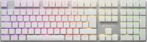 Sharkoon PureWriter RGB Mechanische Tastatur weiß (Kailh Choc Low Profile Red, RGB-Einzeltastenbeleuchtung)