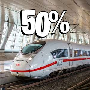 Bis zu 50% Rabatt (max. 50€) auf DB-Tickets mit Ziel "München"