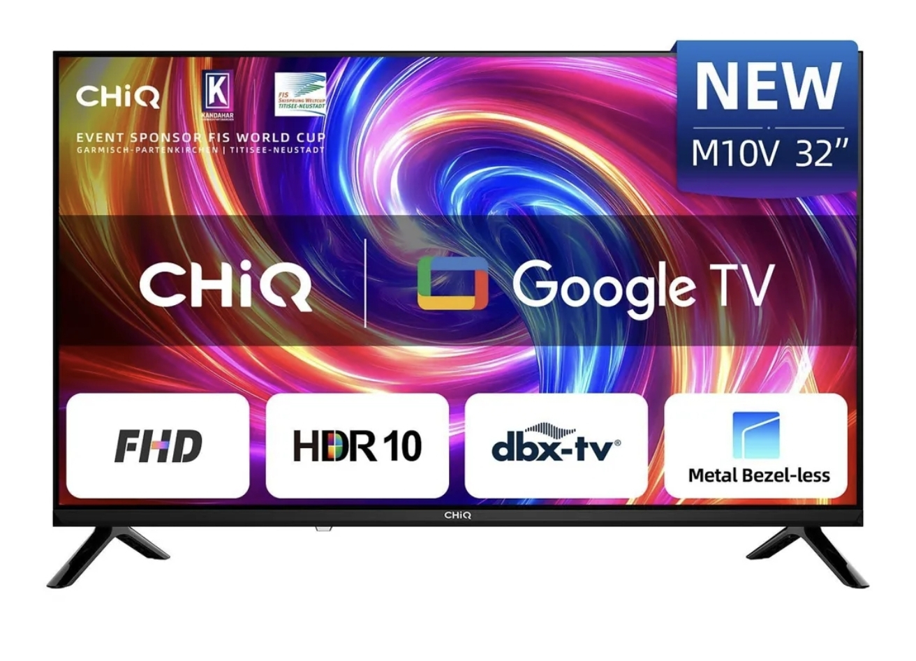 CHiQ L32FM10V, 81,3 cm (32") Fernseher, 1920 x 1080 Pixel, LED, Smart-TV, WLAN, Schwarz