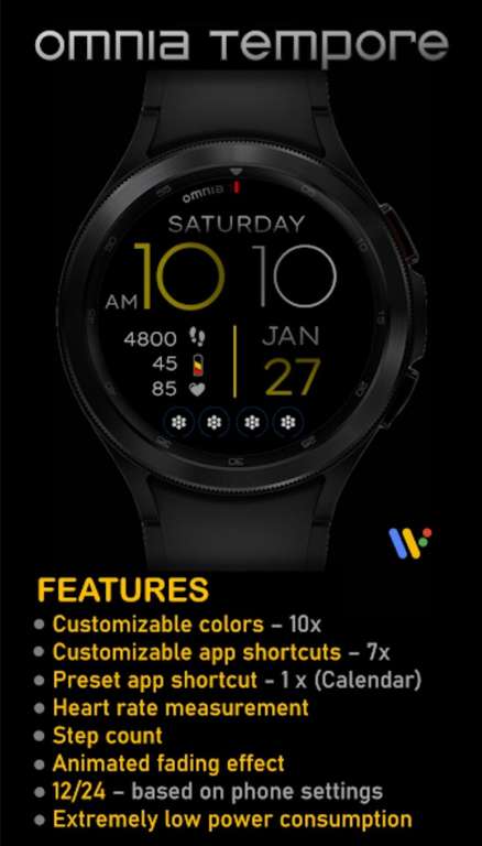 OT | Analog Watch Face 4 Black + Digital Minimalist 4 [WearOS Watchface][Google Play Store]
