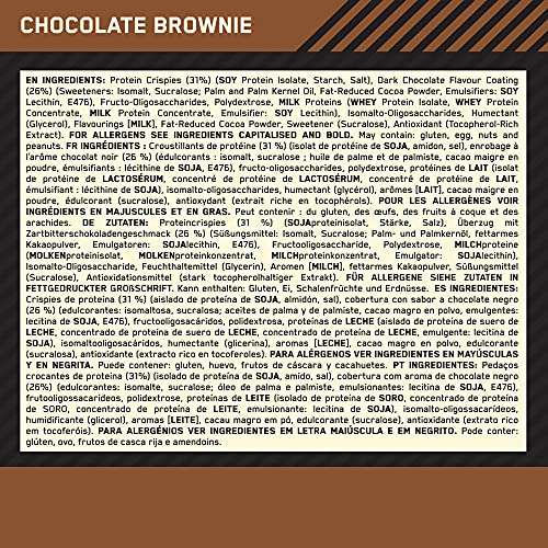 (PRIME) Optimum Nutrition Protein Crisp Bar mit Whey Protein Isolate Chocolate Brownie