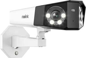 Reolink Duo PoE Überwachungskamera (2560x1440@22fps, 2 Objektive, 30m Nachtsicht, 560lm Spotlight, LAN, FTP, microSD, 2-Wege-Audio, IP66)