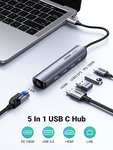 UGREEN USB C Hub Ethernet HDMI 4K 60Hz USB C Dock mit LAN