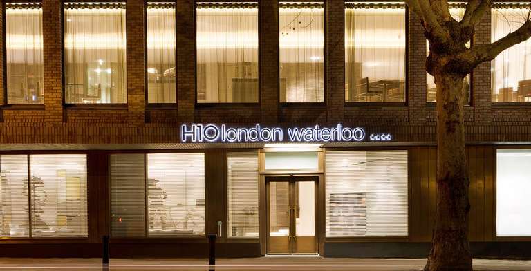 GROSSBRITANNIEN / LONDON Hotel H10 London Waterloo 4* : Ab 92 €/ Person für 1 Nacht
