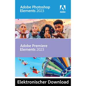 Adobe Photoshop & Premiere Elements 2023 PC&Mac Download (Bestpreis)