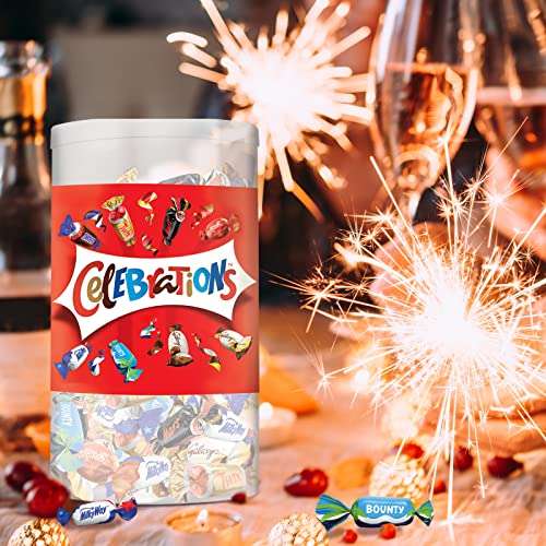 (Prime Spar-Abo) Celebrations Blisterbox | Schokolade Weihnachten | Party-Mix | 155 Pralinen (1 x 1,435 kg) 17,09€ personalisiert