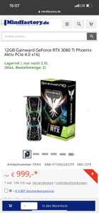 12GB Gainward GeForce RTX 3080 Ti Phoenix