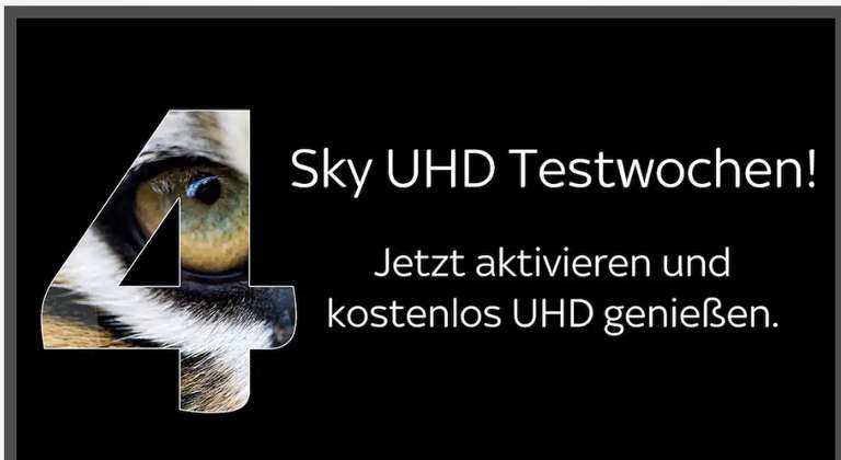 [Sky Kunden] 1 Monat SkyGoPlus & UHD kostenlos
