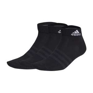 [Amazon Prime/Locker] Adidas 3'er Pack Ankle Light Socken - dünnes und leichtes Material - schwarz - Gr. 34-36, 46-48, 49-51