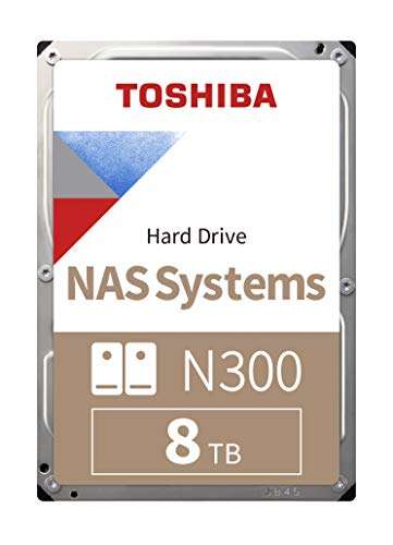 Amazon: Toshiba N300 8TB NAS-Festplatte (+33% Gutschein auf XBox PC Game Pass)