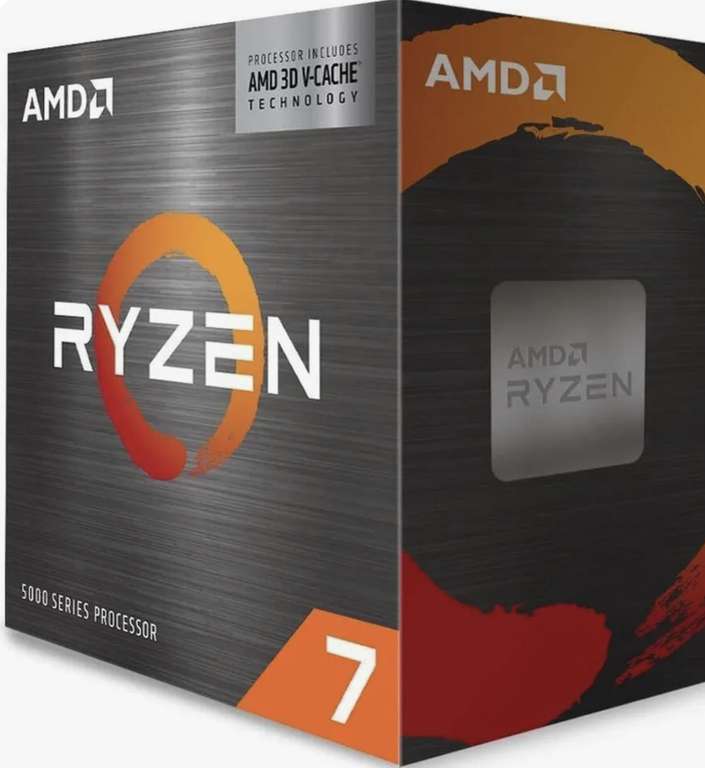 AMD Ryzen 7 5800X3D Prozessor (Basistakt: 3.4GHz, 4.5GHz, 8 Kerne, L3 96MB, AM4)