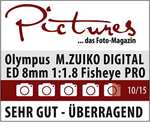 Olympus M.Zuiko Digital ED 8mm F1.8 PRO MFT Fisheye Objektiv
