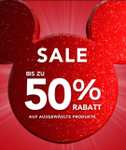 [Shopdisney] Bis 50% auf Sale, ausgewählte Produkte z.B: Micky Maus the Main Attraction Plüsche für 16,50€ , Minnie Maus Rucksack für 19,50€