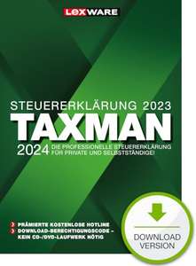 Lexware Taxman 2024 für das Steuerjahr 2023