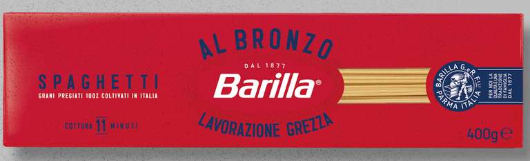 [Edeka] Barilla Al Bronzo Spaghetti 400g für 0.69€ und +20 Deutschlandcard Punkten ausprobieren (lokal)
