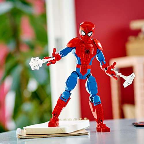 [PRIME] LEGO 76226 Marvel Spider-Man Figur, voll bewegliches Action-Spielzeug, sammelbares Superhelden Set