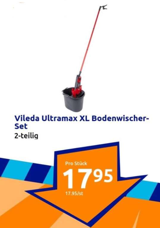 VILEDA Ultramax XL Flachwischmopp (2-tlg. Set) bei ACTION