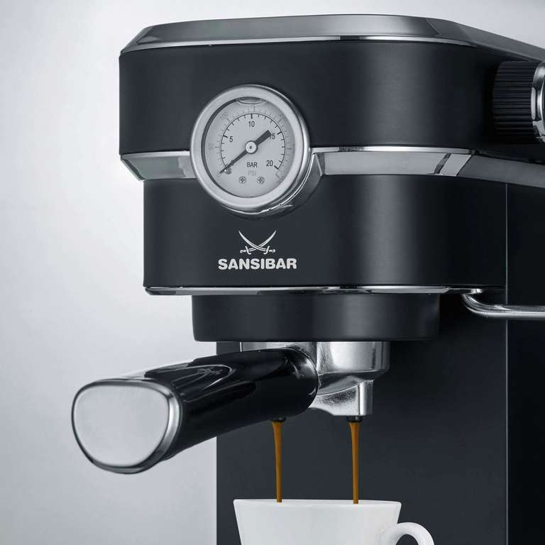 Severin Espressomaschine Espresa 800 Plus SANSIBAR