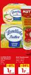 125° - [ Netto MD ] : Landliebe Butter oder Streichzart versch. Sorten 1€ und Mutti Tomatenmarkt versch. Sorten 1€