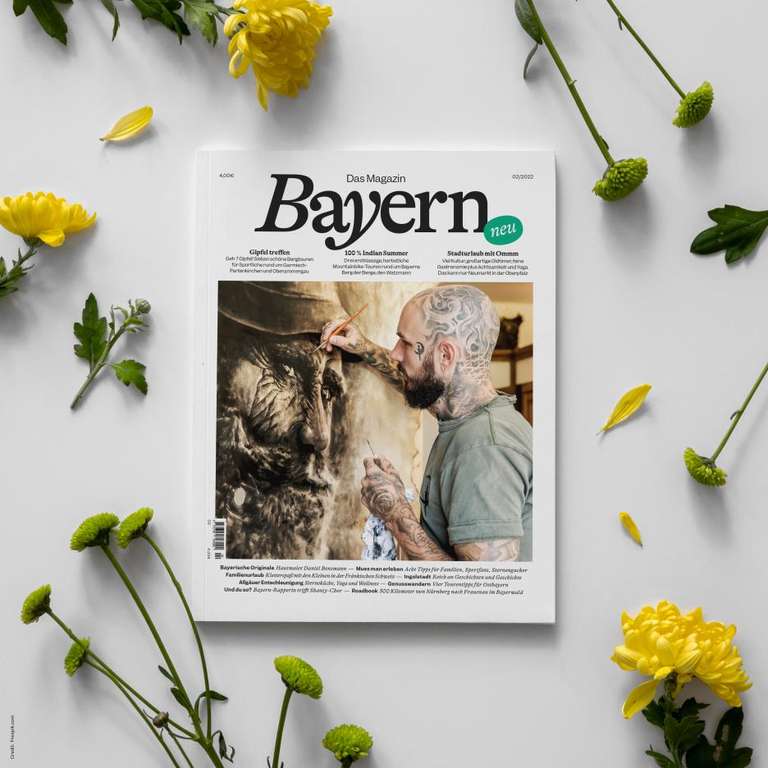 [Bayern Tourismus Marketing GmbH] Jetzt das BAYERN-Magazin als kostenloses Dauerabo bestellen