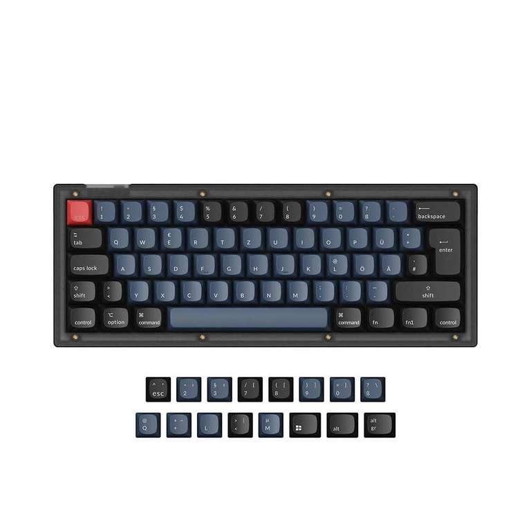 Keychron V4 Brown/Red Switch ISO-DE Hotswap