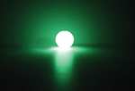 Chuckit – Max Glow Ball Medium – Phosphoreszierender Ball für Hunde – Gummiball – Größe Medium – Durchmesser 6,5 cm (Prime)