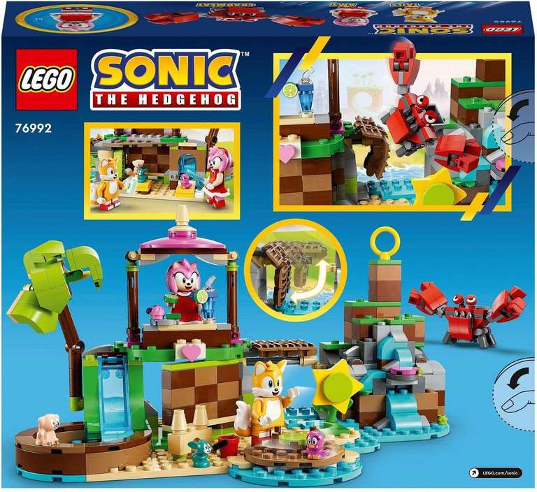 [Otto Lieferflat] Lego Sonic the Hedgehog 76992 Amys Tierrettungsinsel (-43% zur UVP)