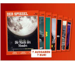 Der Spiegel Miniabo - 7 Ausgaben für insg. 7€ - Kündigung notwendig